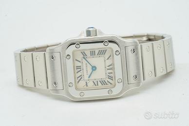 Cartier Santos Galbée Silver Dial 1565 24mm 9536U