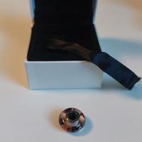 ciondolo pandora lilla rosa violetto