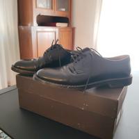 scarpe derby nero liscio Doucal's