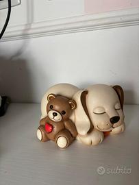 Cane con Teddy Thun