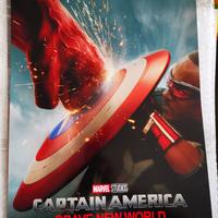 Captain America Brave New World Film Poster Cinema