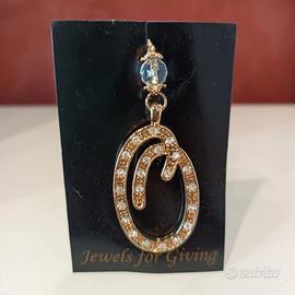 Pendaglio Lettera Dorata O di #Olivia