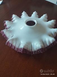 lampadario vintage, paralume 