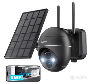 ieGeek 5MP Telecamera Wifi Esterno Senza Fili