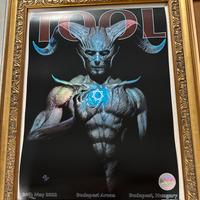 Originale raro Tool Band Poster Budapest