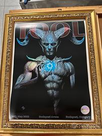 Originale raro Tool Band Poster Budapest