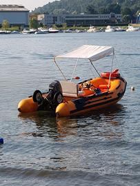 Gommone 6 posti e carrello
