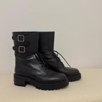 Anfibi Christian Dior originali in pelle nera