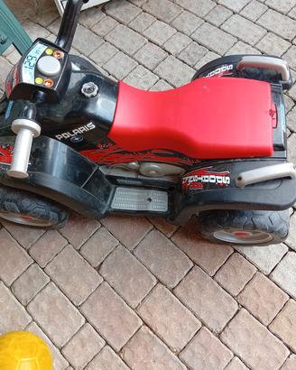 quad elettrico peg perego sportsman 400