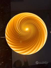 Lampada da tavolo in vetro di Murano