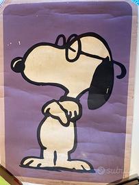 3 Poster Vintage Peanuts Anni 70 - con difetti