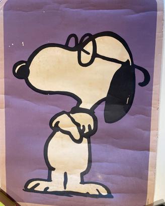 3 Poster Vintage Peanuts Anni 70 - con difetti