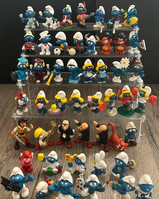 Puffi vintage Peyo Schleich e Bully 4-5-6 euro