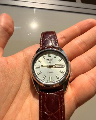 Seiko 5 Automatico SNXS73K 37mm Argento