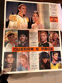 Fotobuste del cinema Guerra e Pace