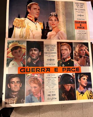Fotobuste del cinema Guerra e Pace