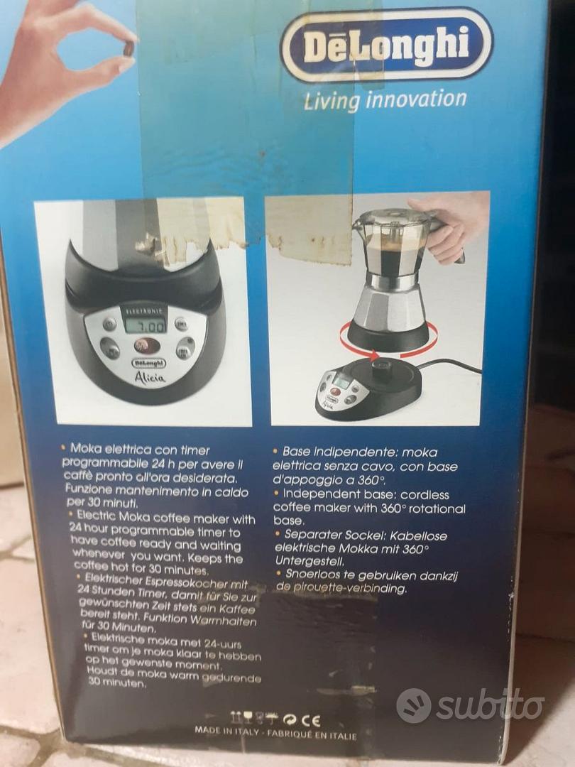 Moka elettrica con timer programmabile 24 h - Elettrodomestici In vendita a  Pescara