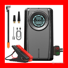 Avviatore Booster e Compressore 12000mAh NUOVO