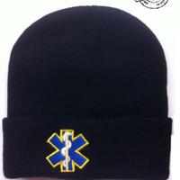 militare Berretto Zuccotto Papalina Invernale Blu