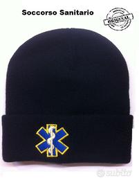 militare Berretto Zuccotto Papalina Invernale Blu