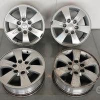 KIT 4 CERCHI IN LEGA MITSUBISHI L200 06>10 USATI