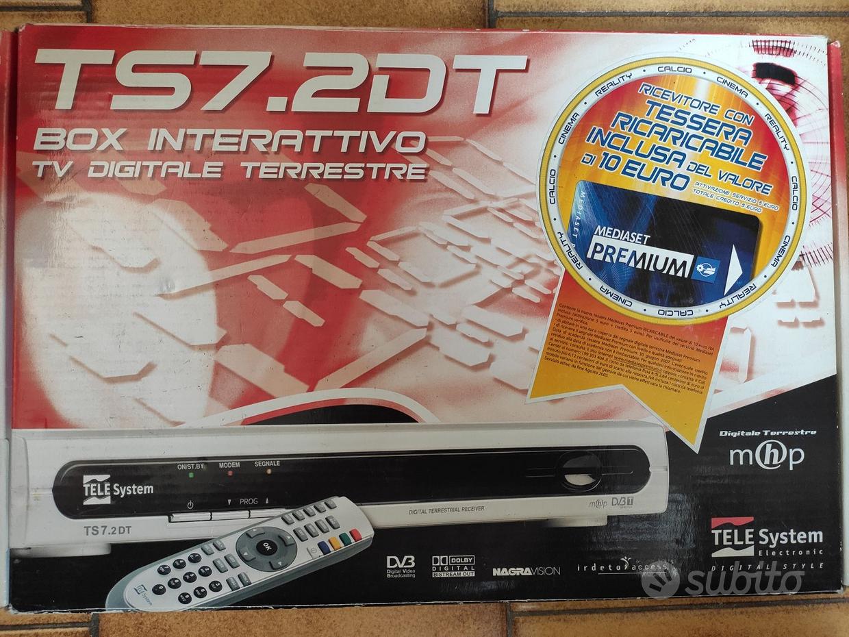 DECODER TELESYSTEM TS-9018 SMARTCARD INCLUSA - Foto 9