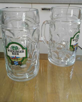 Bicchieri/boccali per birra vintage 