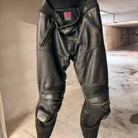 Pantalone in pelle per tuta divisibile Dainese