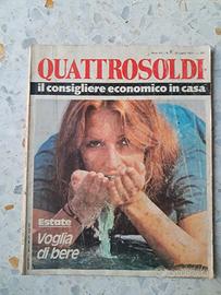 QUATTROSOLDI Luglio 1974 - 146 Pagine QUATTROSOLDI