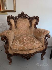 set divani barocco anni 70