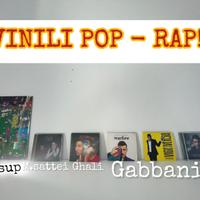 VINILI E CD - RAP E POP