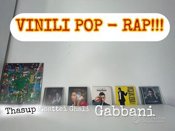 VINILI E CD - RAP E POP