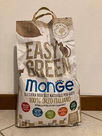 Lettiera vegetale agglomerante per gatto