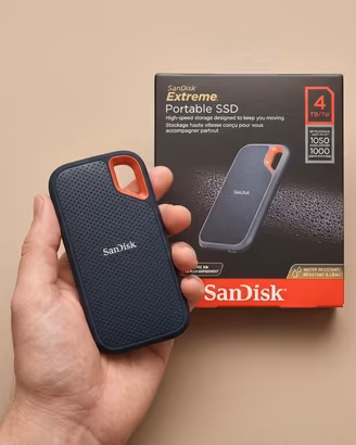 SSD portatile SanDisk Extreme 4TB NVMe USB-C