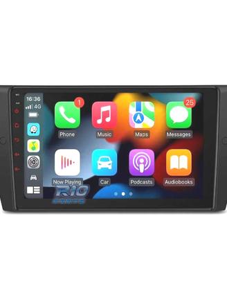 RADIO GPS ANDROID 14 BMW E90 E91 E92 E93 SCHERMO 9