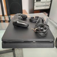 PlayStation 4 Slim 1T + DualShock 4 + Cavi