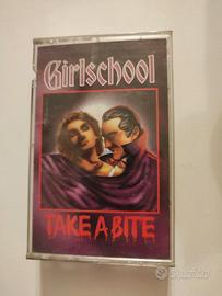 Girlschool Take A Bite tape musicassetta