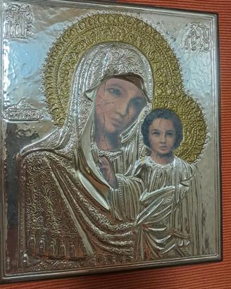 Icona sacra argento
