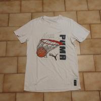 t-shirt puma Hoops nuova senza cartellino taglia M