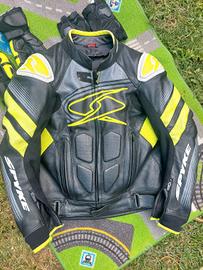 Giubbotto Moto In Pelle Spyke ESTORIL EVO 