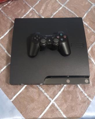 Ps3 Slim 120 GB  4.93 + Controller e Giochi