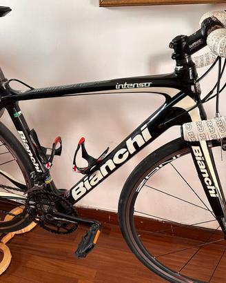 Bici corsa Bianchi carbonio