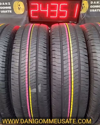 4 GOMME 215 75 16C CONTINENTAL FURGONE 95%