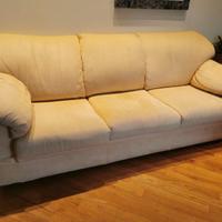 Divano 3 posti giallo