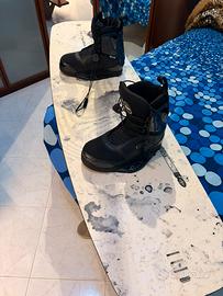 Tavola da snowboard Flow e Scarponi