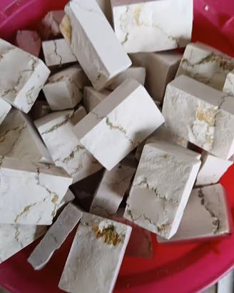 Tessere per mosaico in marmo