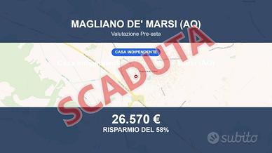 Immobile in asta di 420 m² a Magliano de' Marsi