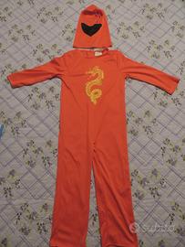 Costume ninja carnevale halloween