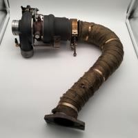 TURBINA ET 300 RR Evolution Turbo con DOWNPIPE