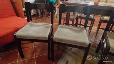 Sedie da sala set da 6